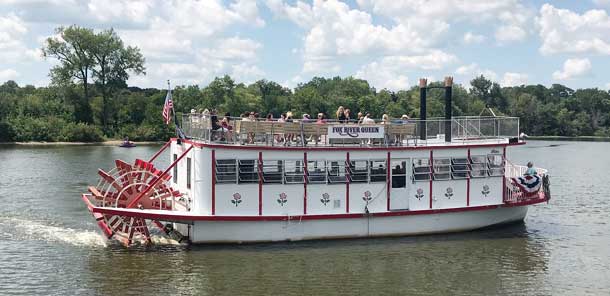 Paddlewheel Riverboat